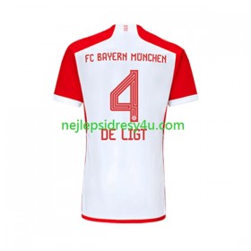 Fotbalový Dres Bayern Mnichov Matthijs de Ligt 4 Domácí 2023/24